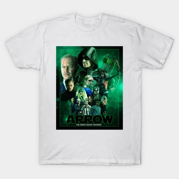 THE GREEN ARROW AWAKENS T-Shirt by jesperartz